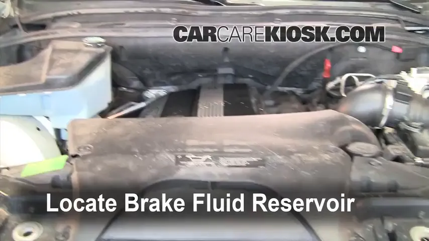 2001 BMW X5 3.0i 3.0L 6 Cyl. Brake Fluid Check Fluid Level
